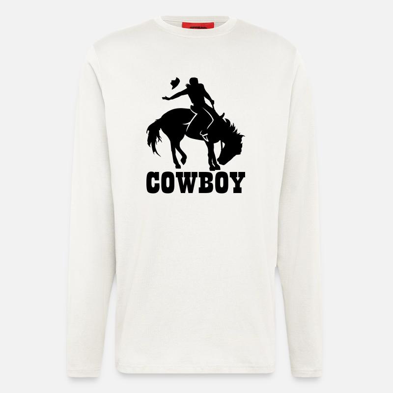 Cowboy - Longsleeve - made by SPREAD  - OFF WHITE