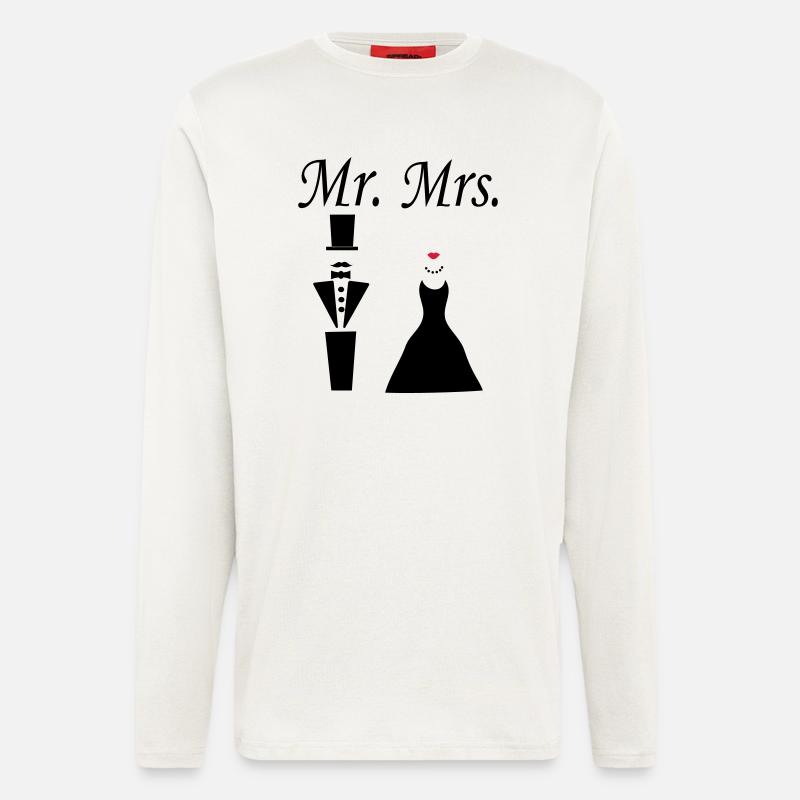 mrmrs_222 - Langarmshirt - made by SPREAD  - OFF WHITE