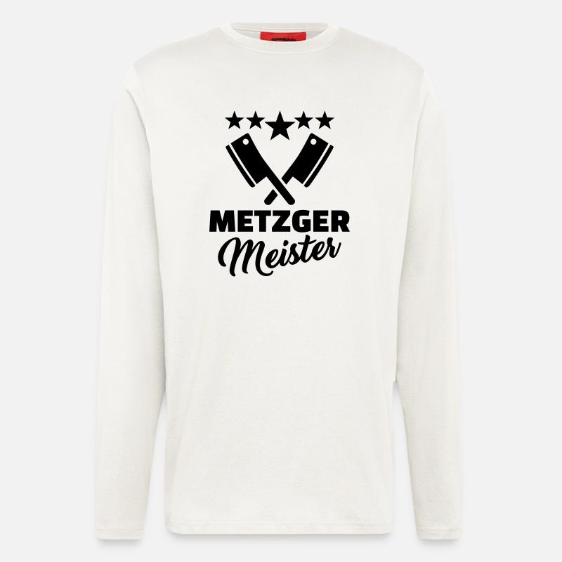 Metzger - Langarmshirt - made by SPREAD  - OFF WHITE