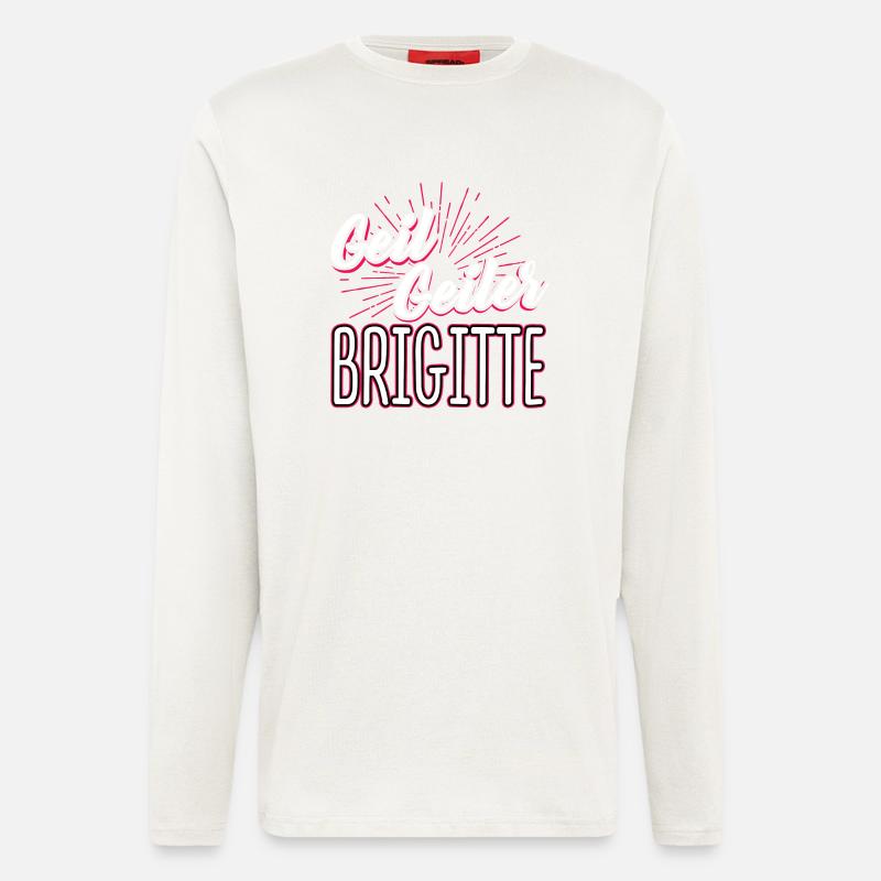 BRIGITTE - geiler - Langarmshirt - made by SPREAD  - OFF WHITE