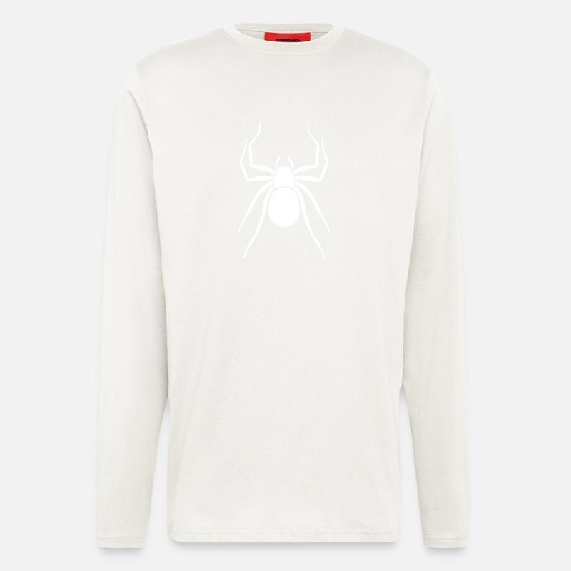 Spinne - Langarmshirt - made by SPREAD - OFF WHITE
