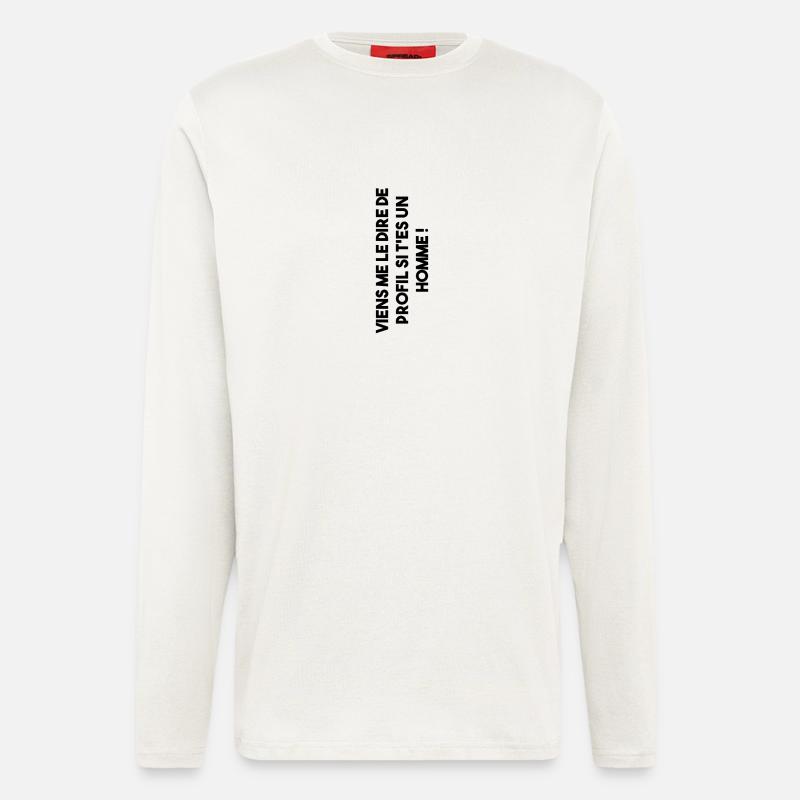 Profil! - Langarmshirt - made by SPREAD  - OFF WHITE