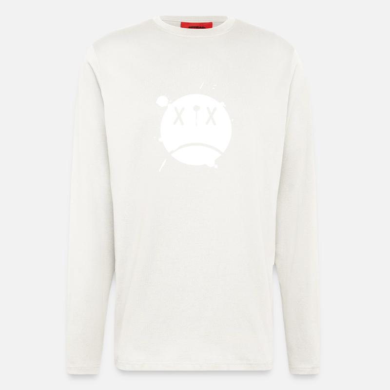 Smiley 01 - Longsleeve - made by SPREAD  - OFF WHITE