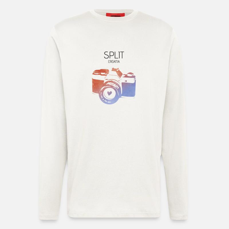 Split, Croatia - Longsleeve - made by SPREAD  - OFF WHITE