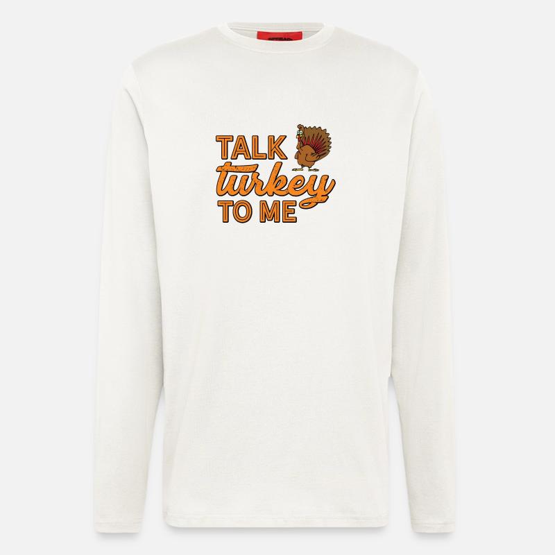Nenn mich Truthahn - Langarmshirt - made by SPREAD - OFF WHITE