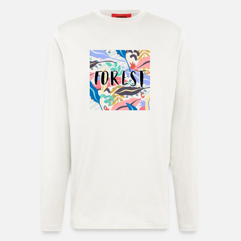 Forest 2 - Longsleeve - made by SPREAD  - OFF WHITE