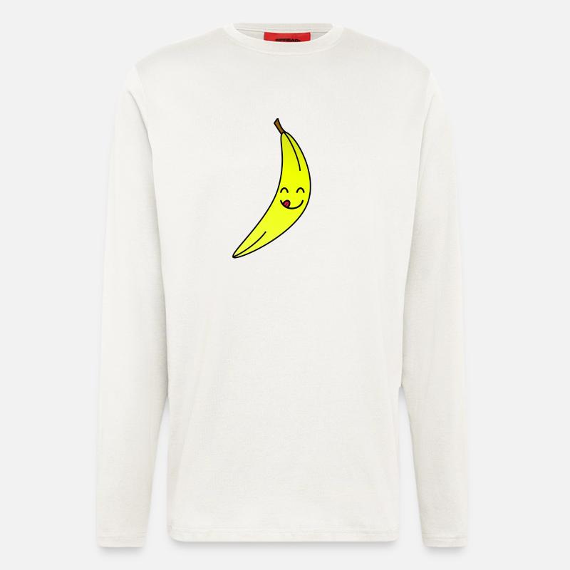 Banane - Langarmshirt - made by SPREAD  - OFF WHITE