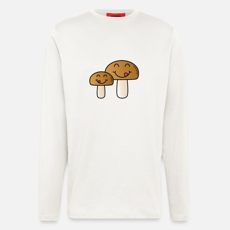 Pilze - Langarmshirt - made by SPREAD  - OFF WHITE