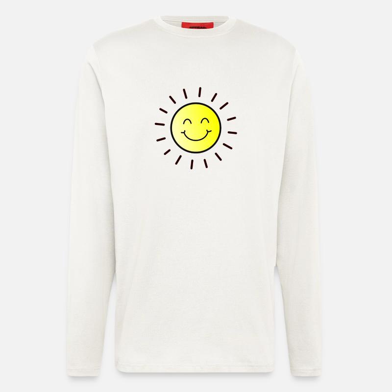 Sonne Sommer - Langarmshirt - made by SPREAD  - OFF WHITE
