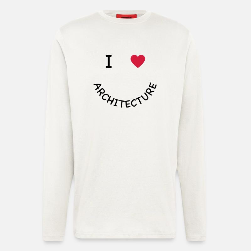Architecture - Langarmshirt - made by SPREAD  - OFF WHITE