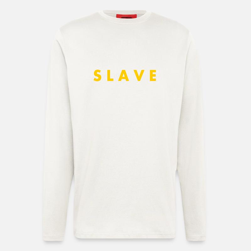 Slave - Langarmshirt - made by SPREAD  - OFF WHITE