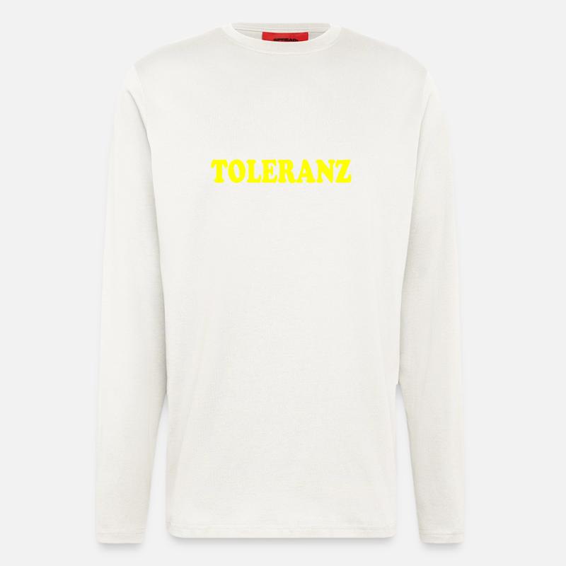 Toleranz - Langarmshirt - made by SPREAD  - OFF WHITE