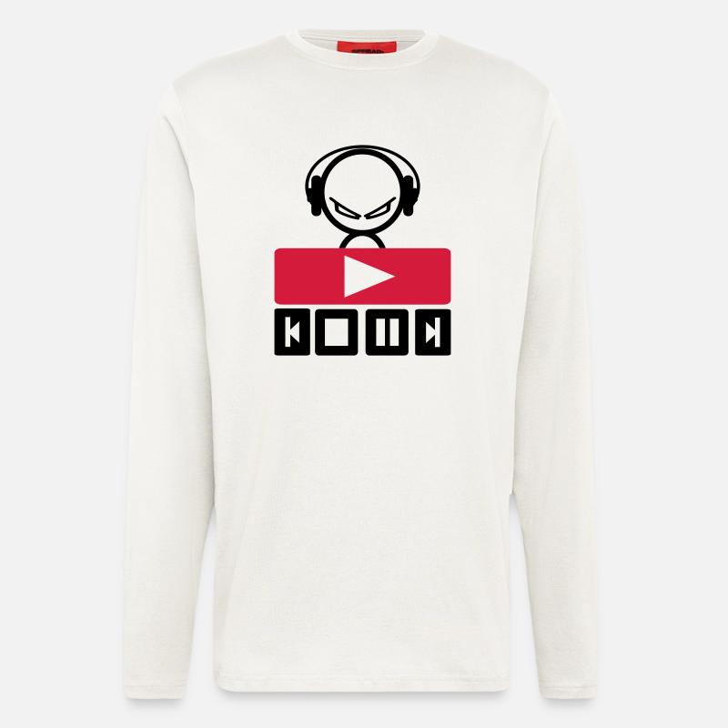 musik - Langarmshirt - made by SPREAD  - OFF WHITE