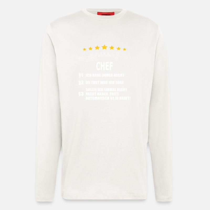 CHEF - Langarmshirt - made by SPREAD  - OFF WHITE