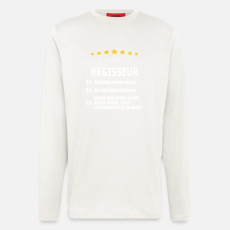 REGISSEUR - Langarmshirt - made by SPREAD - OFF WHITE