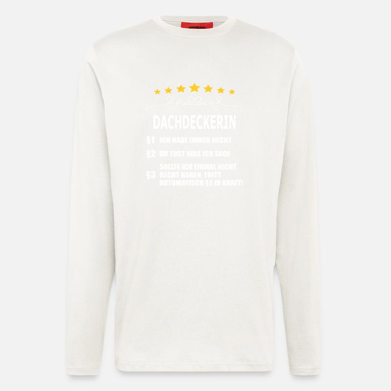 DACHDECKERIN - Langarmshirt - made by SPREAD - OFF WHITE