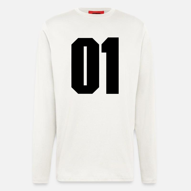 No. 01 - Langarmshirt - made by SPREAD  - OFF WHITE