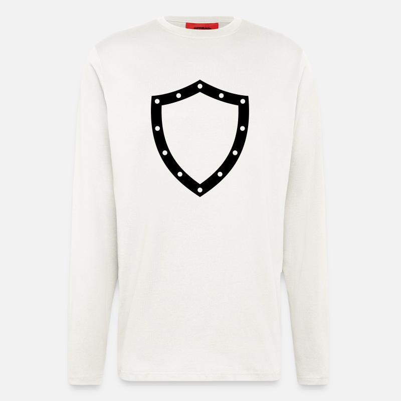 shield - Langarmshirt - made by SPREAD  - OFF WHITE