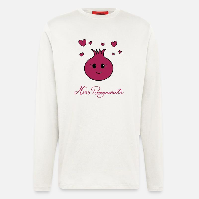 Granatapfel - Langarmshirt - made by SPREAD  - OFF WHITE