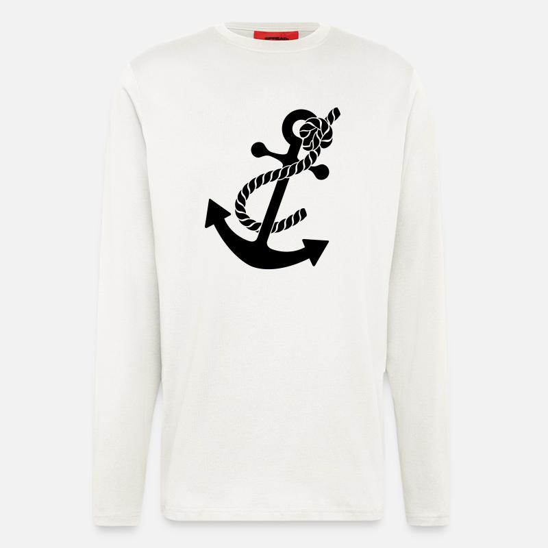 Anchor - Longsleeve - made by SPREAD  - OFF WHITE