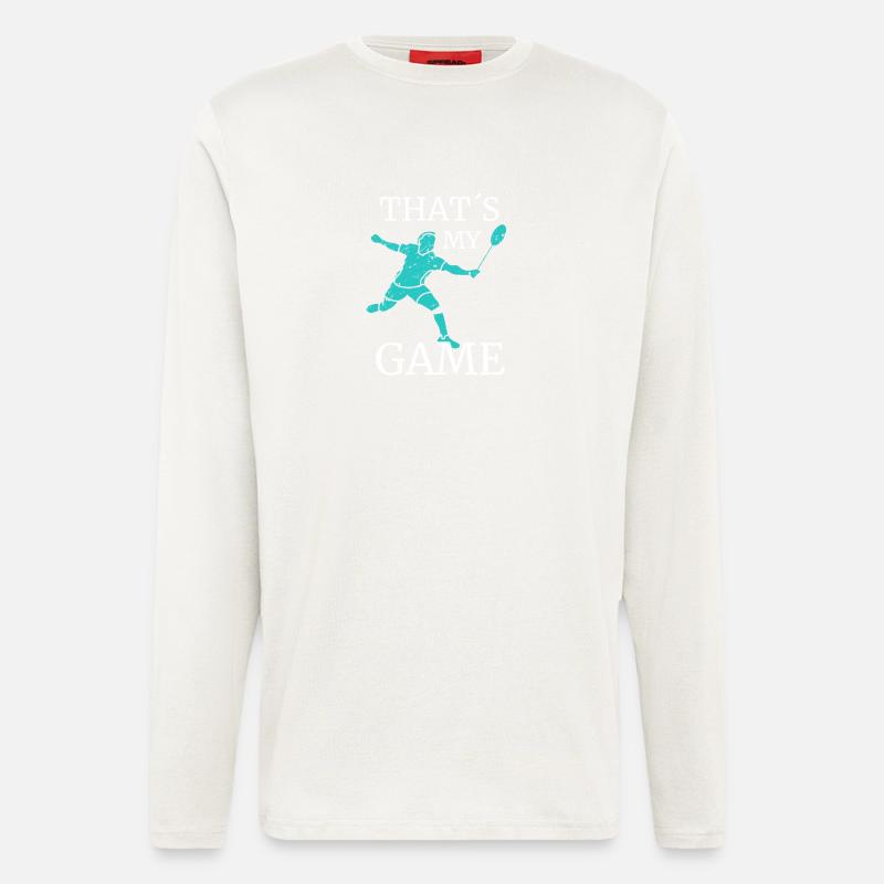 Badminton - Langarmshirt - made by SPREAD  - OFF WHITE