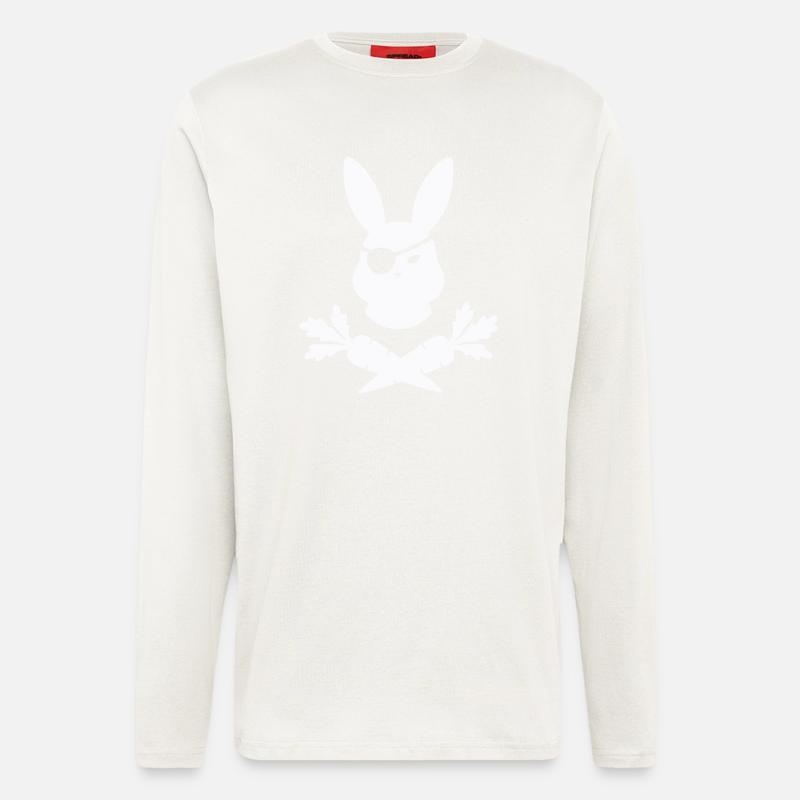Rabbit Pirate - Longsleeve - made by SPREAD  - OFF WHITE
