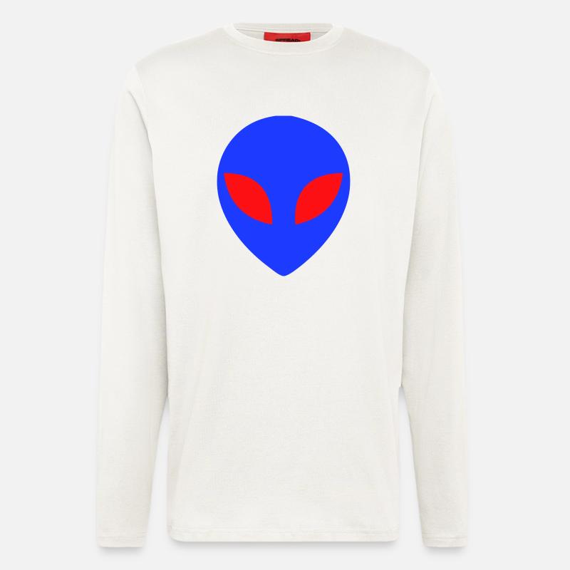 Alien - Langarmshirt - made by SPREAD - OFF WHITE