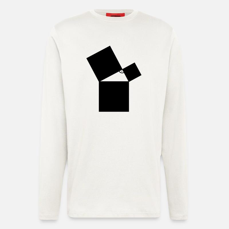 math - Longsleeve - made by SPREAD  - OFF WHITE