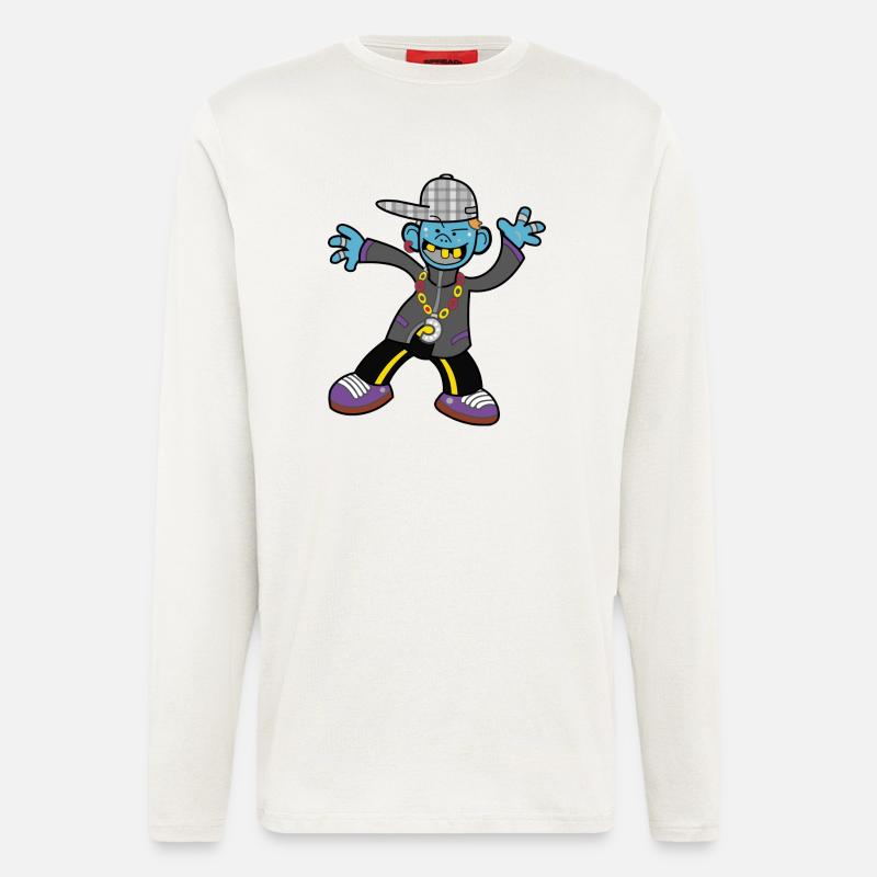 Lustiger Junge - Langarmshirt - made by SPREAD  - OFF WHITE