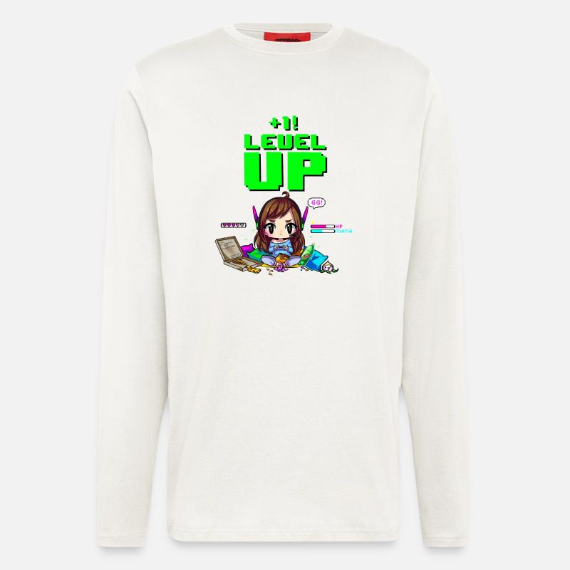 dva Stufe nach oben - Langarmshirt - made by SPREAD  - OFF WHITE