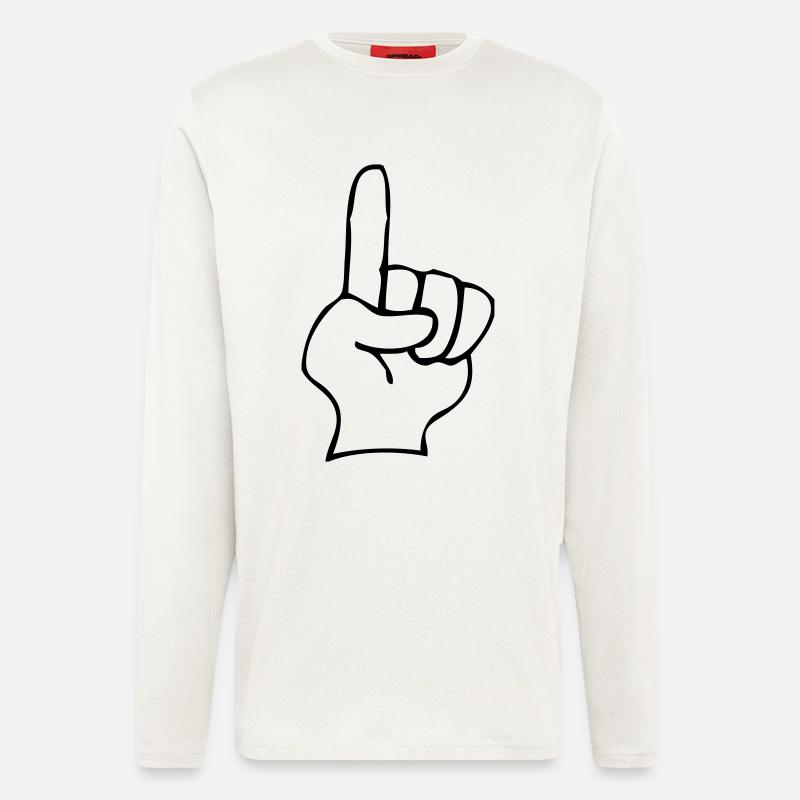 Forefinger - Longsleeve - made by SPREAD  - OFF WHITE