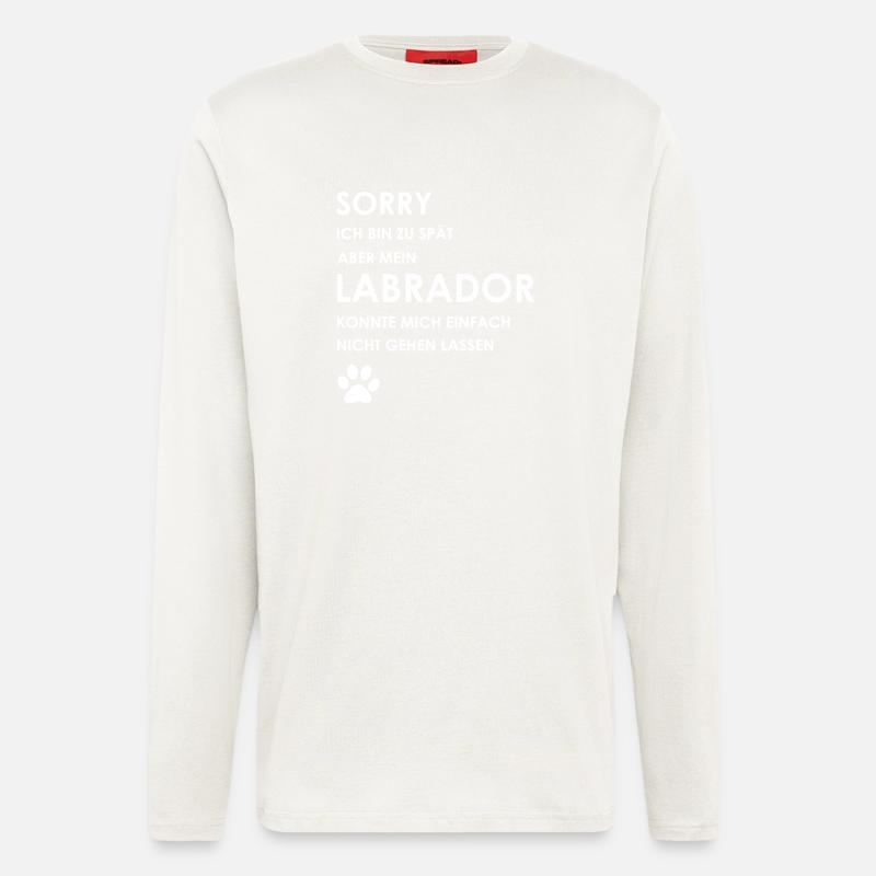Labrador - Langarmshirt - made by SPREAD  - OFF WHITE
