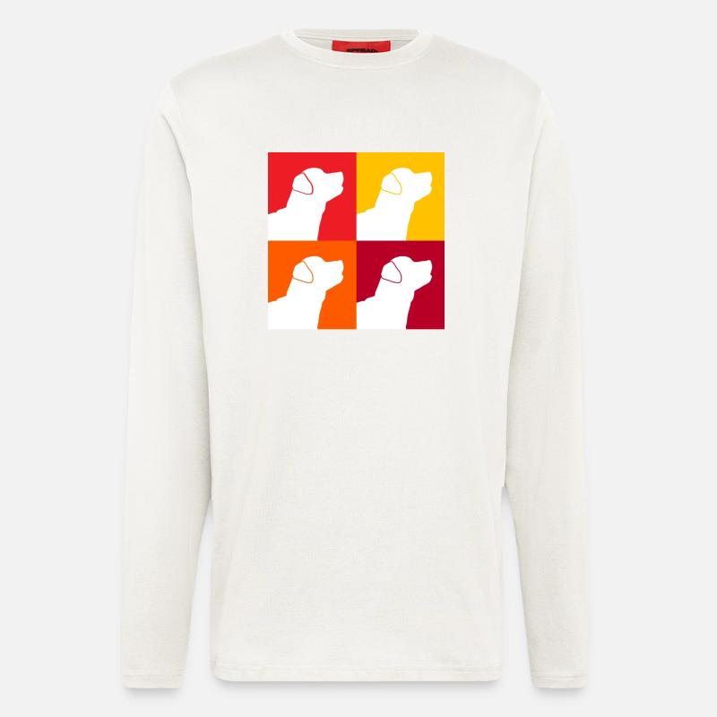 Labrador - Langarmshirt - made by SPREAD  - OFF WHITE