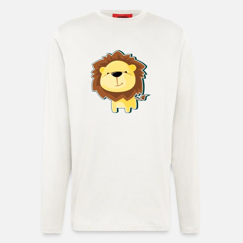 Loewe Lion - Langarmshirt - made by SPREAD  - OFF WHITE