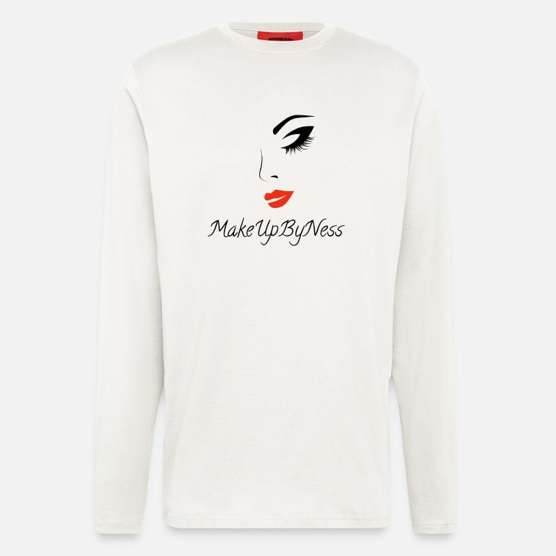 MakeUpByNess - Longsleeve - made by SPREAD  - OFF WHITE
