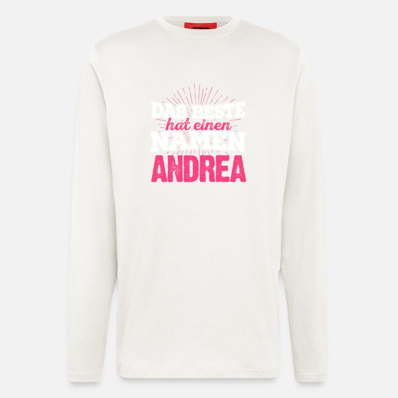 ANDREA - das Beste - Langarmshirt - made by SPREAD  - OFF WHITE
