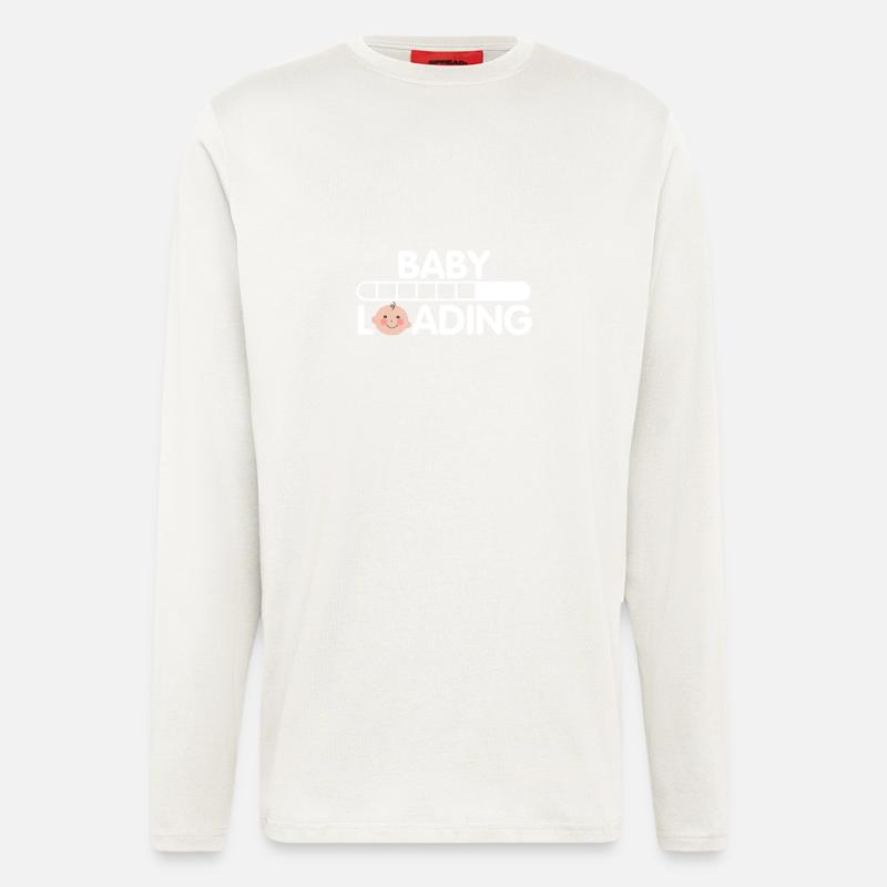 Baby wird geladen - Langarmshirt - made by SPREAD  - OFF WHITE
