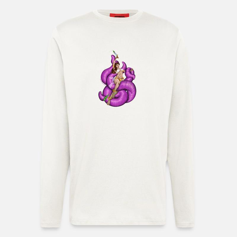 Tentakeln! - Langarmshirt - made by SPREAD  - OFF WHITE
