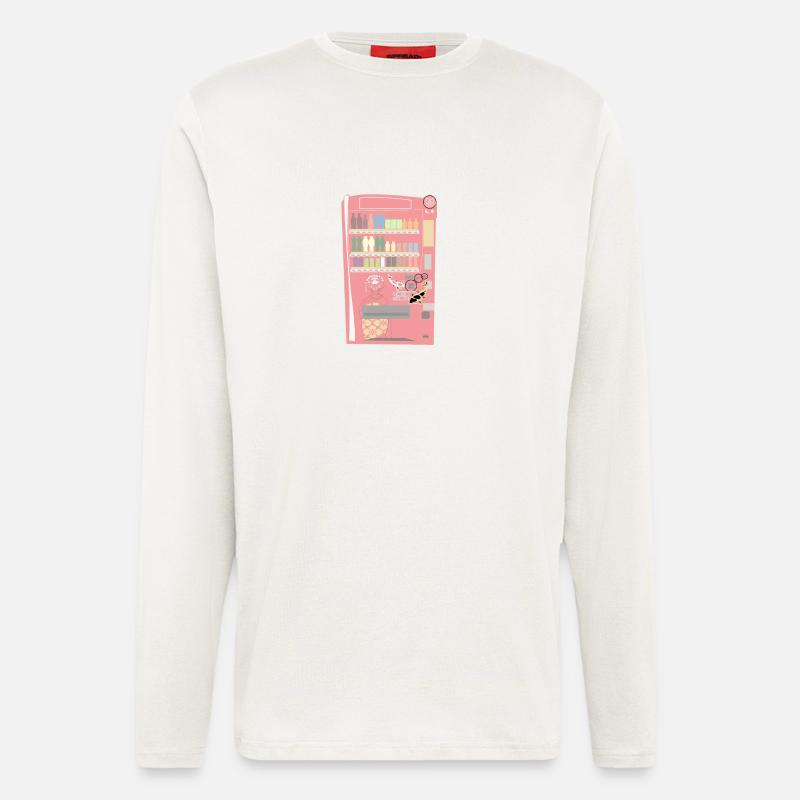 vendingmachine - Langarmshirt - made by SPREAD  - OFF WHITE