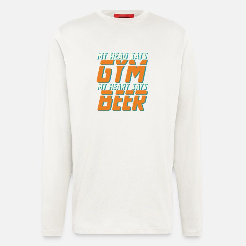 Strength training - Longsleeve - made by SPREAD  - OFF WHITE