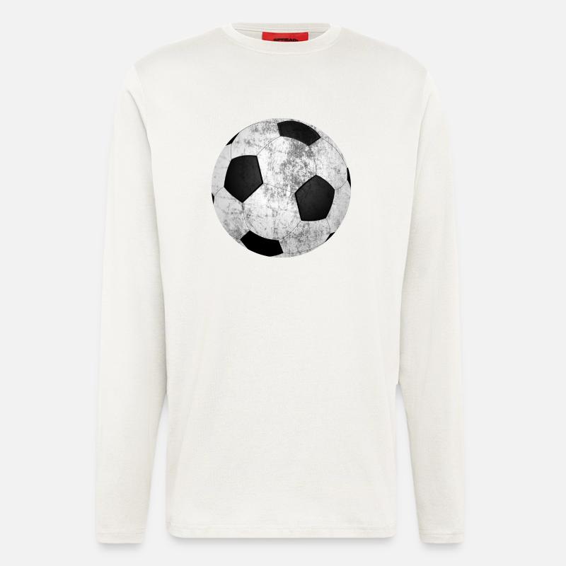 Fussball - Langarmshirt - made by SPREAD  - OFF WHITE