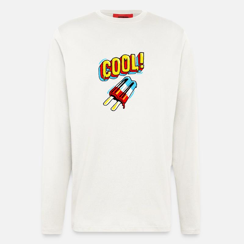 JR Cool - Langarmshirt - made by SPREAD  - OFF WHITE