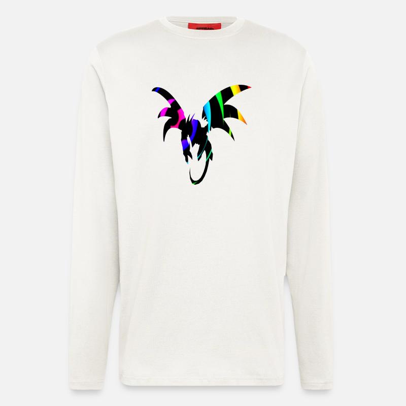 Dragon Bow Dragon Loop - Longsleeve - made by SPREAD - OFF WHITE