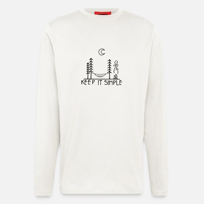 Keep it simple hammock - Longsleeve - made by SPREAD  - OFF WHITE