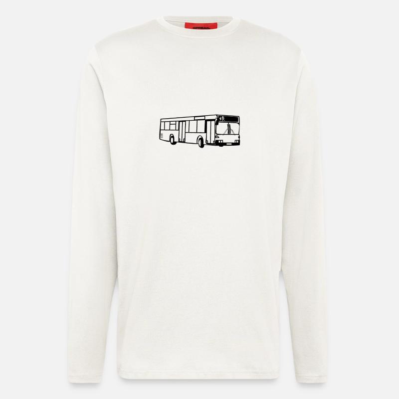 Bus - Langarmshirt - made by SPREAD  - OFF WHITE