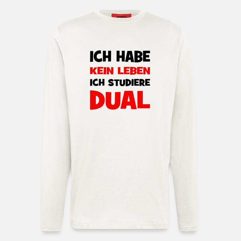 Duales Studium - Langarmshirt - made by SPREAD  - OFF WHITE