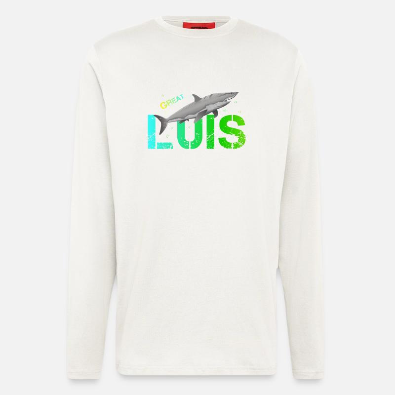 Luis - Langarmshirt - made by SPREAD  - OFF WHITE