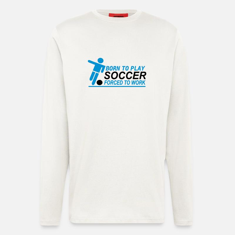 Fußball - Langarmshirt - made by SPREAD  - OFF WHITE