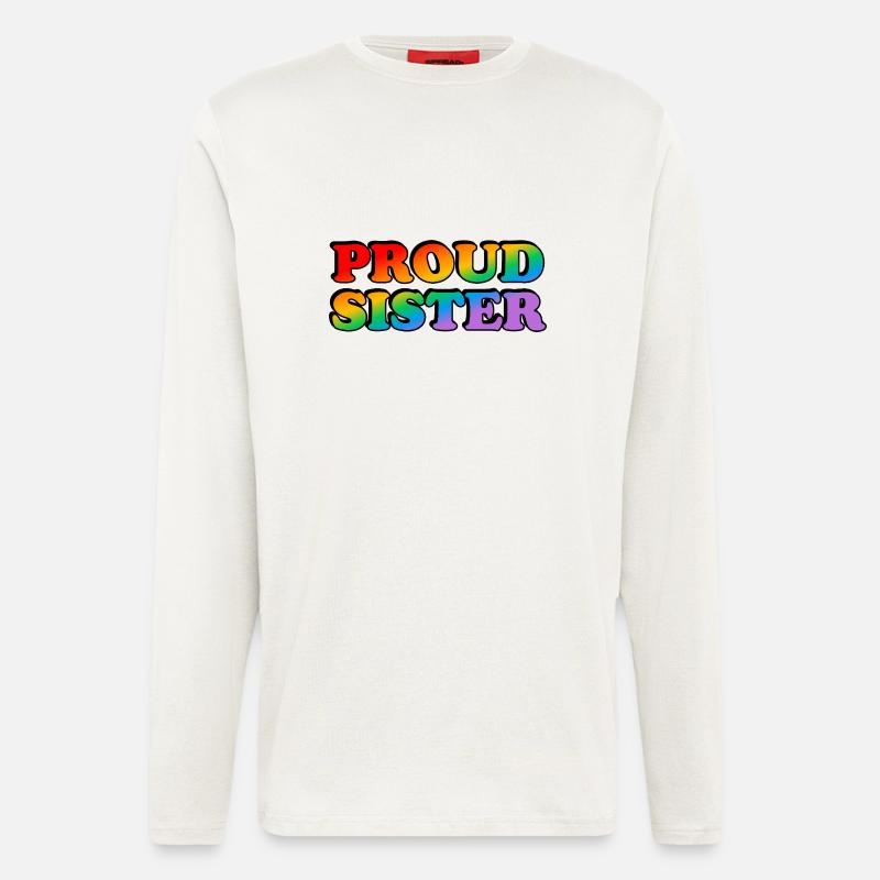 Stolze Schwester - Langarmshirt - made by SPREAD  - OFF WHITE
