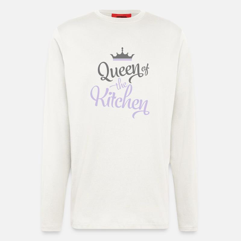 kochen - Langarmshirt - made by SPREAD  - OFF WHITE